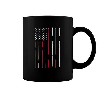 Billiard Usa Flag Snooker Cue Billiards Gift Snooker Coffee Mug | Mazezy