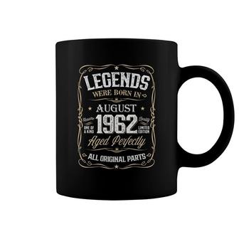 Birthday Awesome Legends Were Born In 1962 August Coffee Mug - Seseable