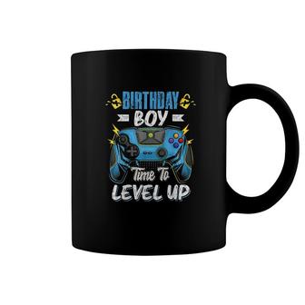 Birthday Boy Time to Level Up Video Game Birthday Boys Level Up Birthday Coffee Mug - Seseable
