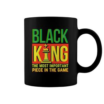 Black Dad Father's Day Juneteenth Black King Most Important Coffee Mug | Mazezy