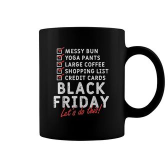 Black Friday Checklist Coffee Mug | Mazezy