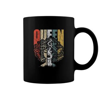 Black Queen Pride African American Power Coffee Mug | Mazezy