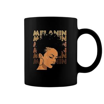 Black Strong Girl Afro Love Melanin African American Women Coffee Mug | Mazezy