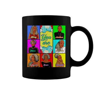 Black You Are Mother & Grandma For Her Mom & Nana Coffee Mug | Mazezy