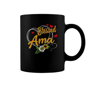 Blessed Ama Grandma Mother's Day Gift Coffee Mug | Mazezy