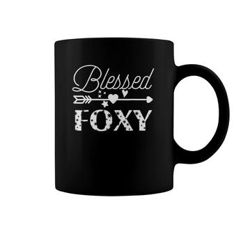 Blessed Foxy Mother's Day Birthday Grandma Gift Coffee Mug | Mazezy