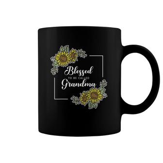 Blessed To Be Called Grandma Sunflower Mama Mom Mother's Day Coffee Mug | Mazezy