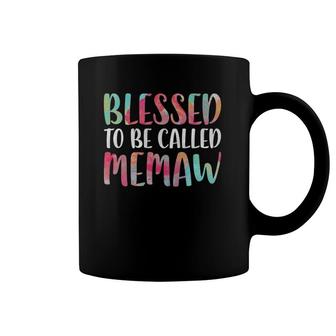 Blessed To Be Called Memaw Mother's Day Coffee Mug | Mazezy DE