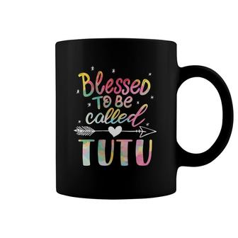 Blessed To Be Called Tutu Grandmother Gift Nana Abuela Coffee Mug | Mazezy