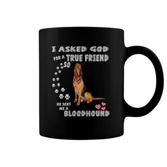Bloodhound Saying Mom Dad Print Hunting Sleuth Hound Dog Coffee Mug | Mazezy