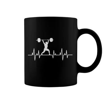 Bodybuilding Heartbeat Coffee Mug | Mazezy
