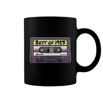 Born 1953 Birthday Cassette I Best Of 1953 Bday Coffee Mug | Mazezy