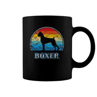 Boxer Dog Vintage Design Dog Coffee Mug | Mazezy