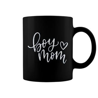 Boy Mom Heart Coffee Mug | Mazezy