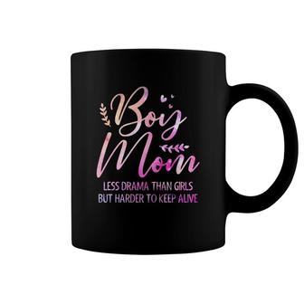 Boy Mom Saying Coffee Mug | Mazezy