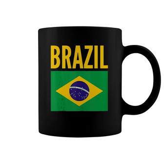 Brazil Country Flag Brazilian Coffee Mug | Mazezy