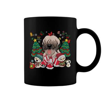 Briard Christmas Dog Coffee Mug | Mazezy