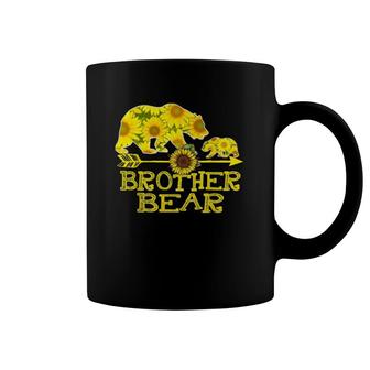 Brother Bear Sunflower Funny Mother Father Gifts Classic Coffee Mug | Mazezy