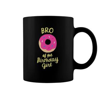 Brother Of The Birthday Girl Bro Matching Family Donut Party Coffee Mug | Mazezy AU