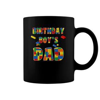 Building Block Dad Of Birthday Boy Coffee Mug | Mazezy