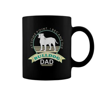 Bulldog Dad Nickerstickers American Bulldog Coffee Mug | Mazezy