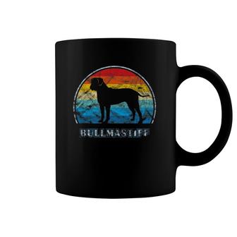 Bullmastiff Vintage Design Dog Vintage Retro Coffee Mug | Mazezy