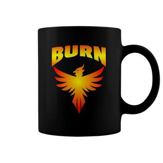 Burn Phoenix Firebird Coffee Mug | Mazezy