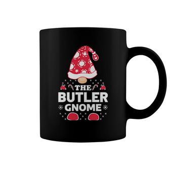 Butler Christmas Holiday Celebration Gnome Coffee Mug | Mazezy