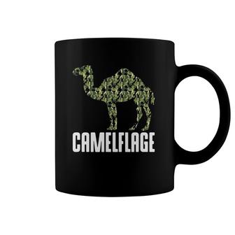 Camouflage Camel Dromedary Camelflage Hump Day Camo Outfit Coffee Mug | Mazezy