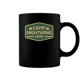 Camp Nightwing Scary Horror Halloween Costume Coffee Mug | Mazezy