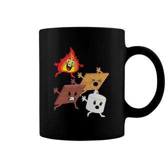 Campfire Chasing Smores Funny S'mores Lover Camping Coffee Mug | Mazezy