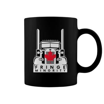 Canada Fringe Minority Freedom Trucker Convoy 2022 Maple Leaf Ver2 Coffee Mug | Mazezy