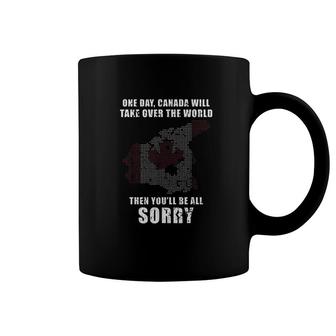 Canadian Flag Maple Leaf Canada Coffee Mug | Mazezy