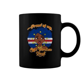 Cape Verdean Girl Inspired Cape Verdean Roots Related Coffee Mug | Mazezy