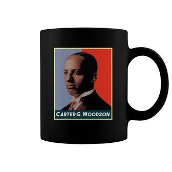 Carter G Woodson Portrait Gift Coffee Mug | Mazezy