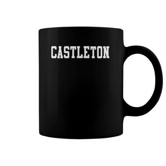 Castleton Rutland Vermont Usa White Text Coffee Mug | Mazezy UK
