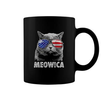 Cat 4th Of July Meowica Coffee Mug | Mazezy