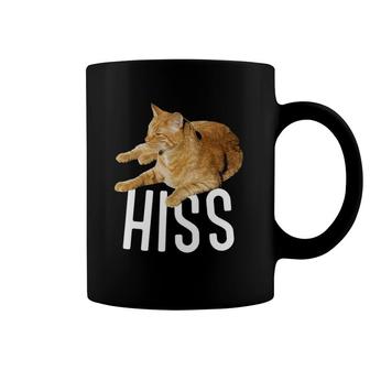 Cat Hiss Tabby Lover And Funny Graphic Gift Coffee Mug | Mazezy