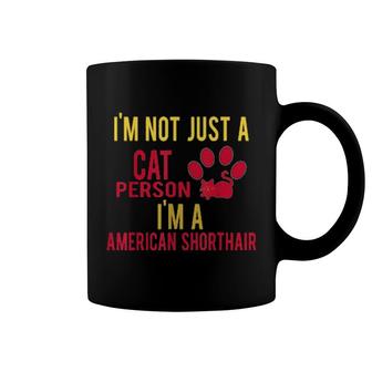 Cat I American Shorthair Paw Person Kitten Pet Coffee Mug | Mazezy DE