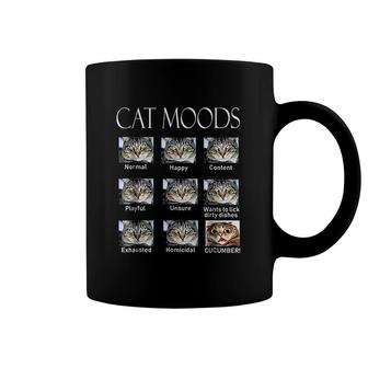 Cat Moods Coffee Mug | Mazezy