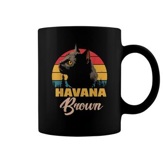 Cats 365 Retro Havana Brown Cat Coffee Mug | Mazezy