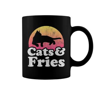 Cats And Fries's Or's Cat And Fries Coffee Mug | Mazezy