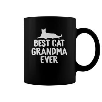 Cats Best Cat Grandma Ever Tees Grandmother Mom Gifts Coffee Mug | Mazezy