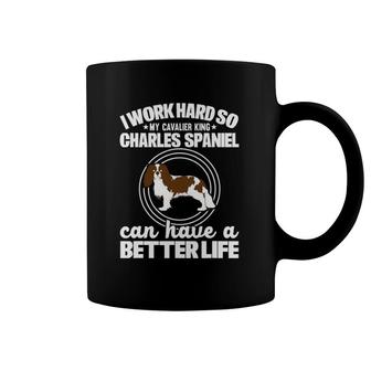 Cavalier King Charles Spaniel Funny Gift Coffee Mug | Mazezy