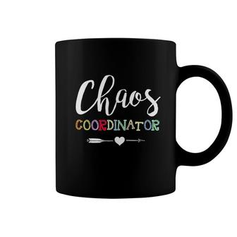 Chaos Coordinator Colourful Coffee Mug | Mazezy
