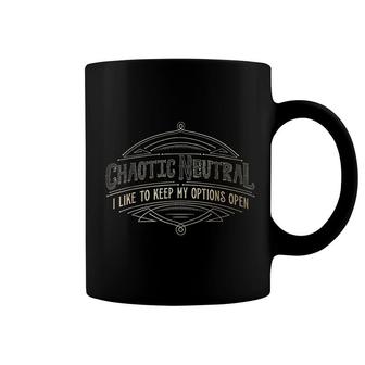 Chaotic Neutral Alignment Funny Coffee Mug | Mazezy
