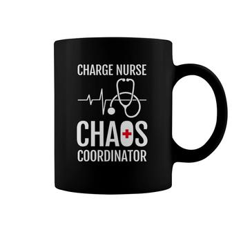 Charge Nurse Coordinator Funny Rn Charge Gift Coffee Mug | Mazezy