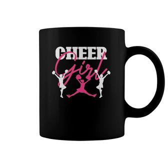 Cheer Girl Cheer Squad Cheering Cheerleader Cheerleading Coffee Mug | Mazezy