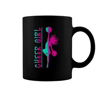 Cheering Cheerleading Women Cheer Girls Cheerleader Coffee Mug | Mazezy