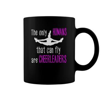 Cheerleading Pretty Little Flyer Cheer Quotes Coffee Mug | Mazezy